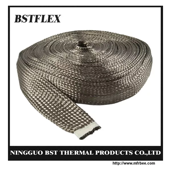 BST-BS braided basalt fiber sleeve
