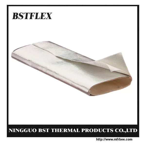 Heat Reflective Adhesive Backed Aluminum Fiberglass Cloth with PSA