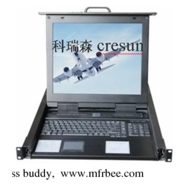 4 Port LCD KVM Switch