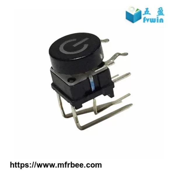 12V DC Right Angle LED Tact Switch