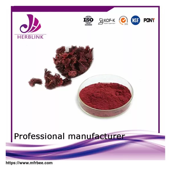 cure inflammation Water soluble Roselle extract
