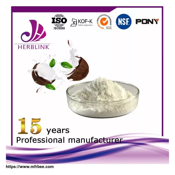 Natural desiccated coconut shell charcoal powder Coconut powder