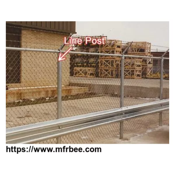 Commercial Chain Link Fence Post