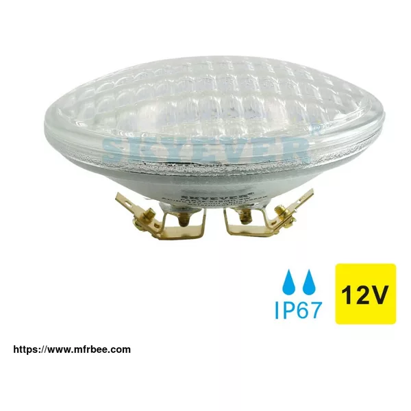 Glass LED PAR36 Flood 6W/9W/12W AC/DC 12V IP67 Waterproof