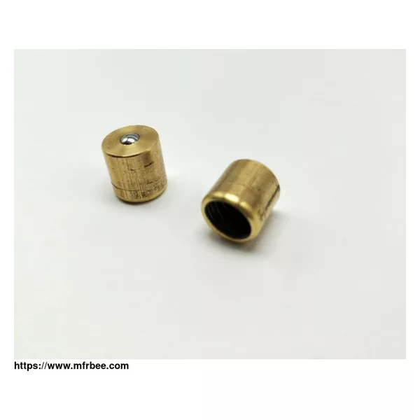 Brass push-button grease cup