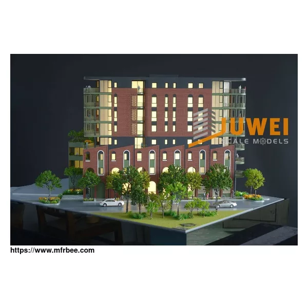 Architectural Scale Model Making with Lighting Effect (JW-239)
