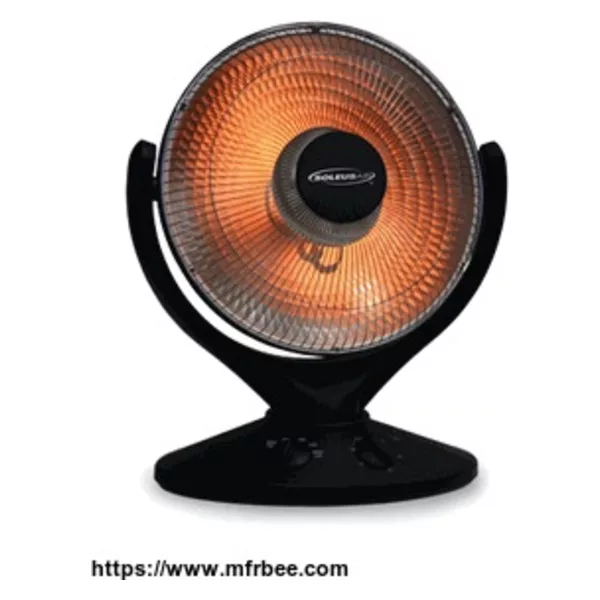 Soleus he08-r9-21 oscillating reflective heater 120v (60hz)