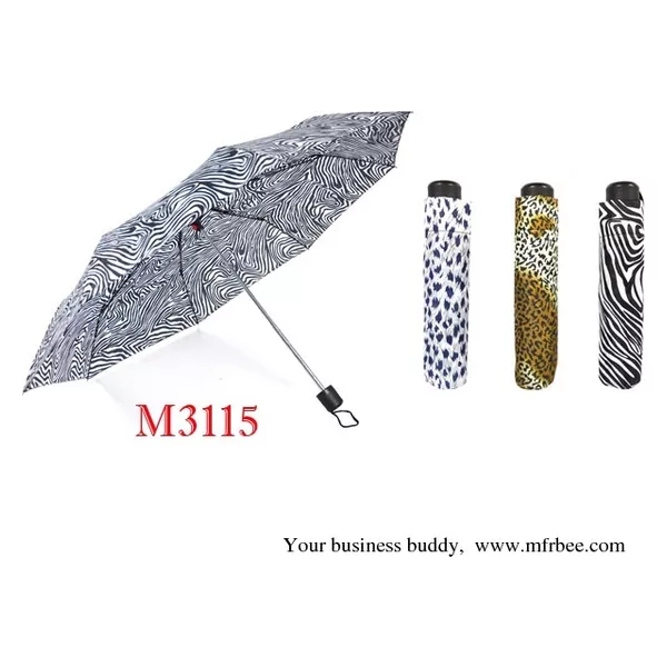 3 fold manual umbrella