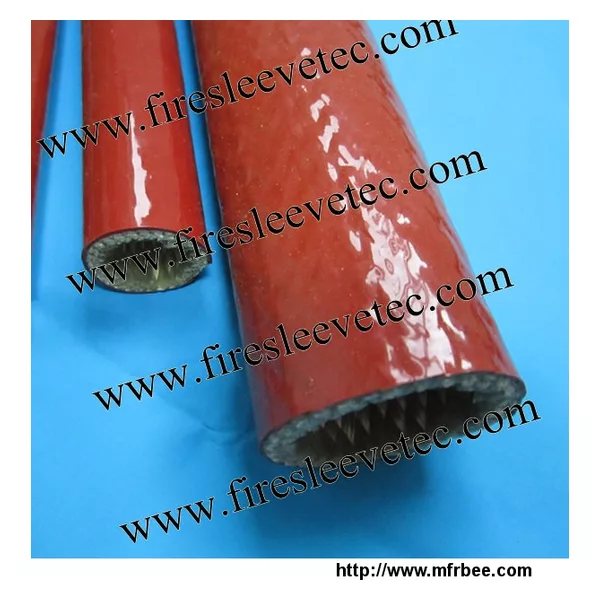 silicone fiberglass fireproof sleeve