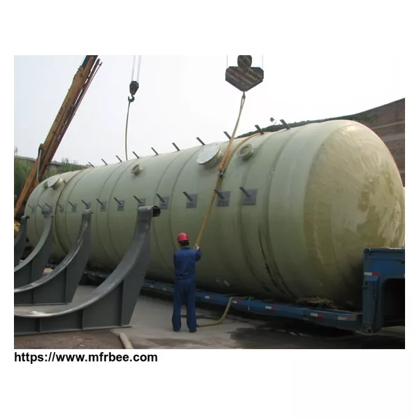 Fiberglass reinforeced plastc Horizontal vessel