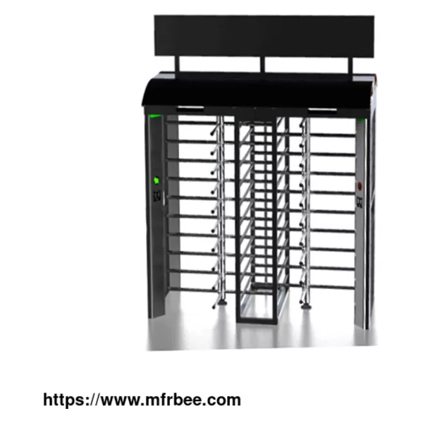 Double Lane Full-Height Motorised Turnstile JDFHT-9