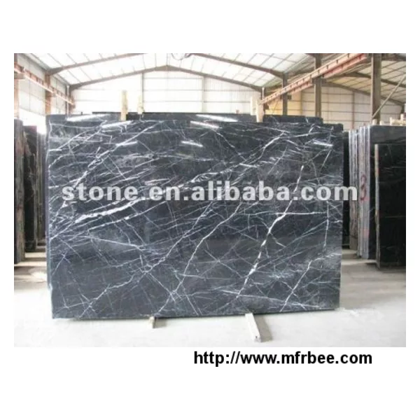 Black Marquina Marble Slab