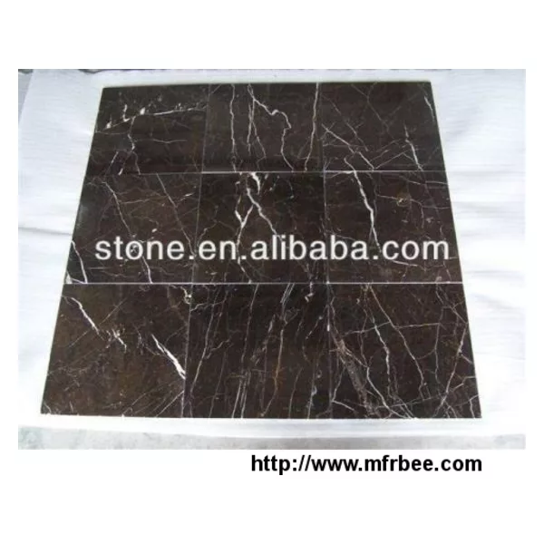 Laurent Brown Marble Tile