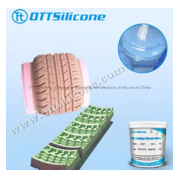 Addition cure silicone rubber for tire mold making