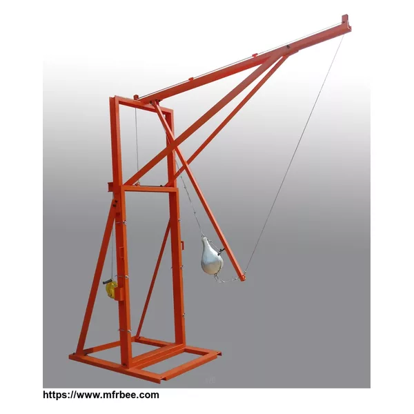 Shot Bag Setup With 45 Kg Impactor