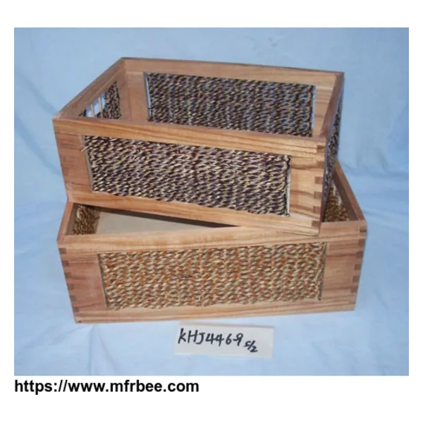 wooden box