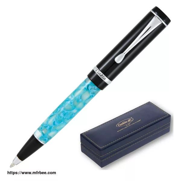 Conklin Duragraph Ballpoint Pen - Turquoise Nights