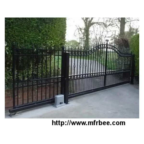 Tracked &amp; Cantilever Sliding Gate for Space Saving
