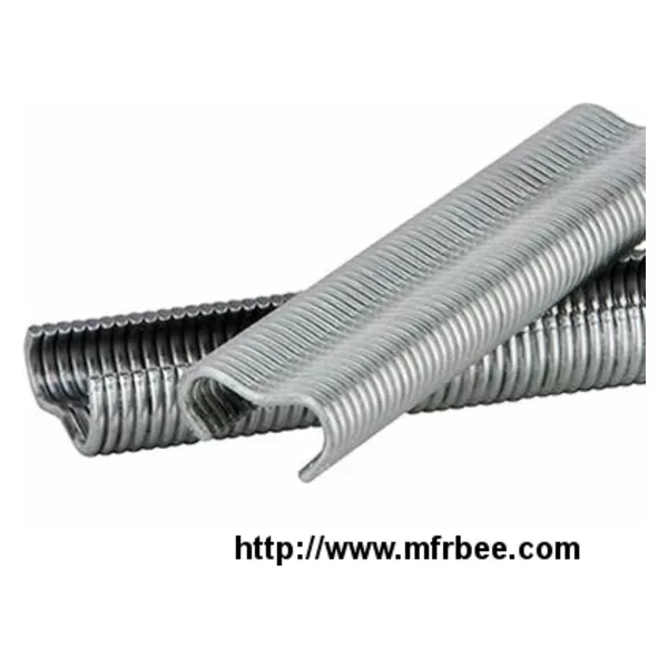 Galvanized hog rings for fencing &amp; wire cages