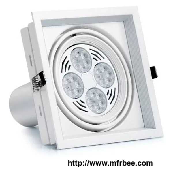 Dimmable LED Recessed Grille Light