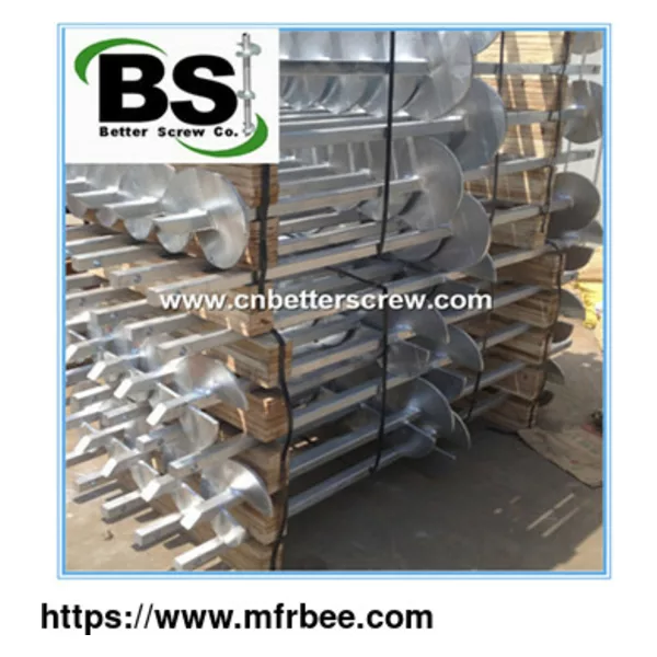 Square Tubular Shaft Helical Piles