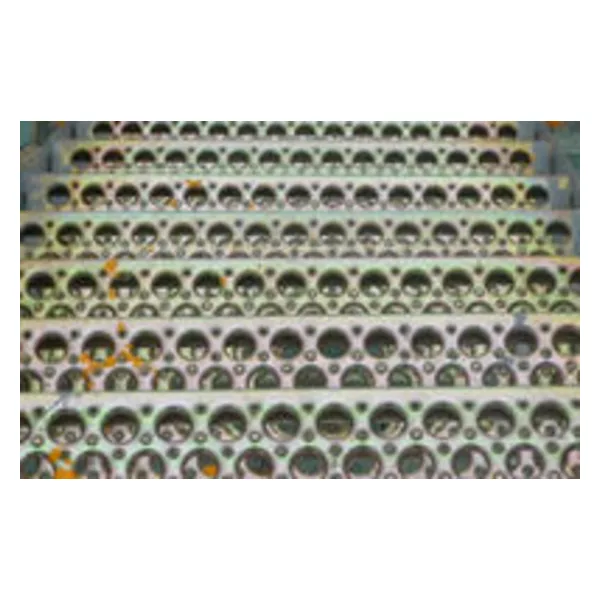 Perforated-o safety grating stairs treads with nosing