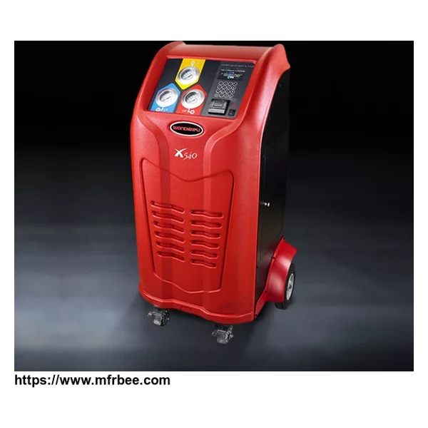 Auto maintenance equipment AC refrigerant recovery and recharge machine