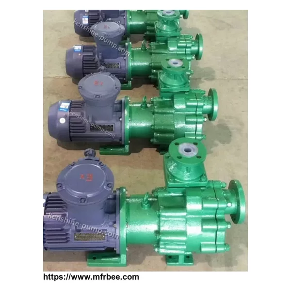 ZMD Fluoroplastic liner self priming magnetic pump