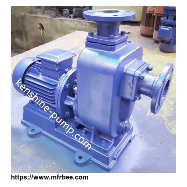 ZWL direct-coupled self priming non clogging sewage pump