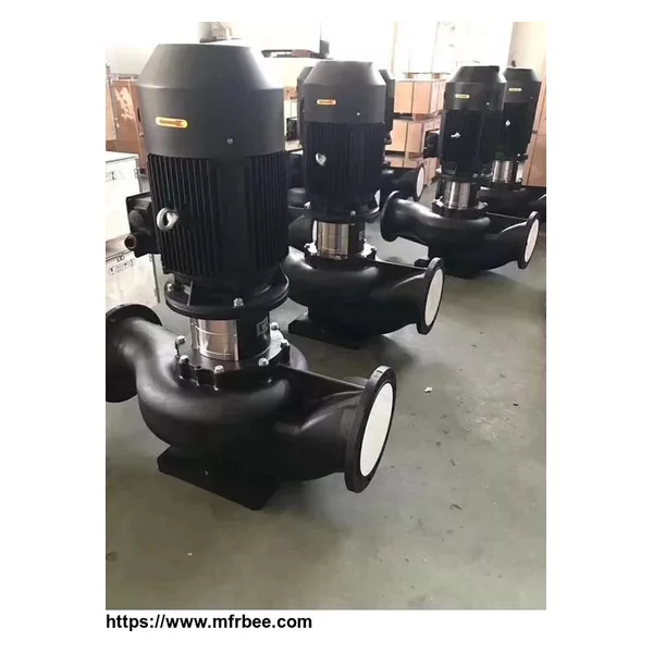 TD Vertical inline circulation booster pump shaft coupling
