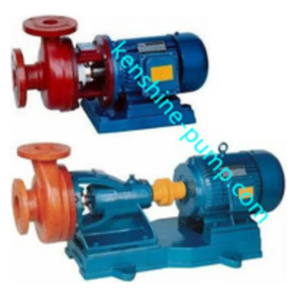 S fiberglass reinforced plastic acid transfer pump