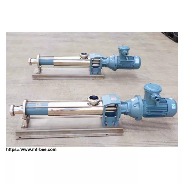 RV dosing screw pump
