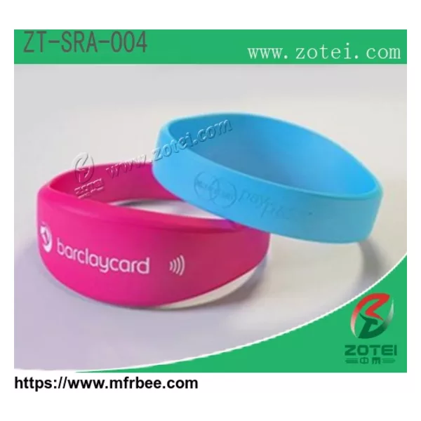 RFID oblate silicone wristband (Product model:ZT-SRA-004)
