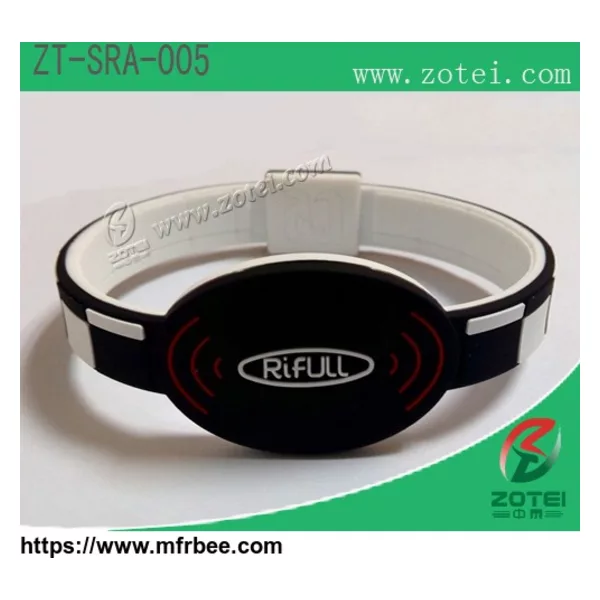 RFID oval silicone wristband (Product model:ZT-SRA-005)