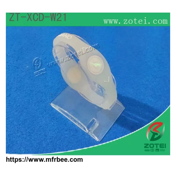 RFID dual-ended silicone wristband (Φ55mm, Product model:ZT-XCD-W21)