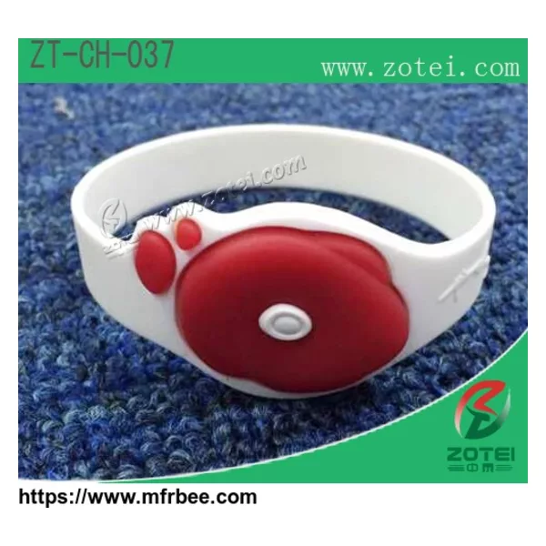 RFID silicone wristband( Product model:ZT-CH-037)