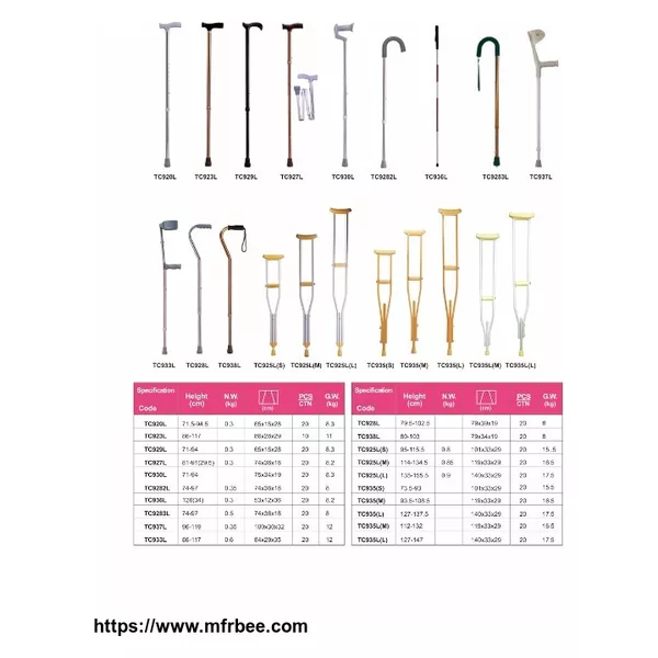 walking cane/ Crutch/Stick/ with PVC handle