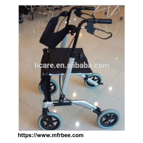 Aluminum Folding Walker With Seat