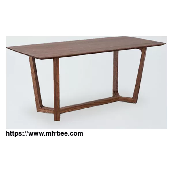 DT12 Nordic Design Rectangle Solid Oak Wood Table