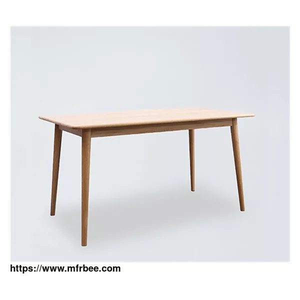 DT1 Rectangle Wooden Leg Table