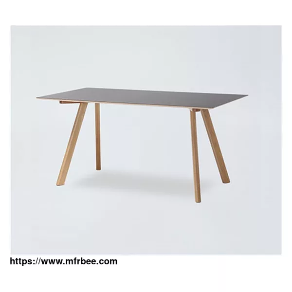 DT2 Rectangle Wooden Table With Solid Wood