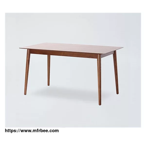 DT3 Brown Rectangle Wooden Table For Dining Room