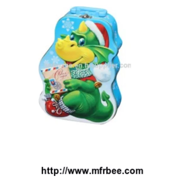 F060011 Rabbit Shape Tin Box