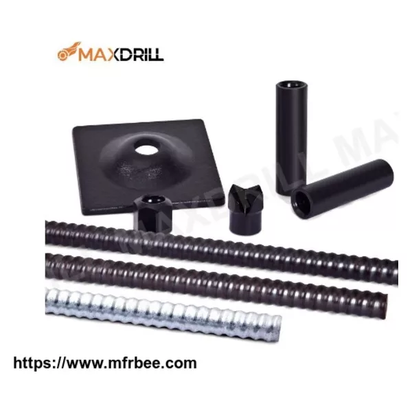 Maxdrill Self-Drilling Rock Bolt Accessories