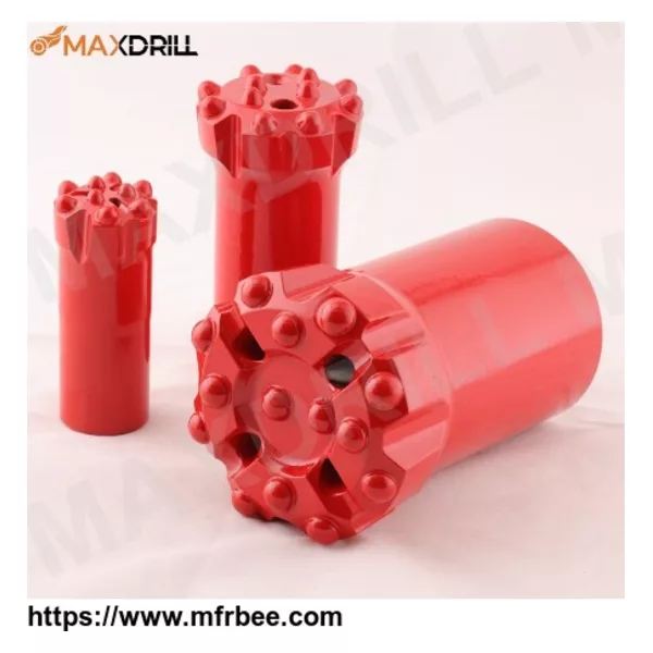 Maxdrill 70mm Thread Rock Drill Button Bits T45