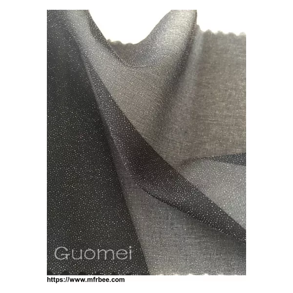 woven fusible double do coating interlinings garment lining interfacing