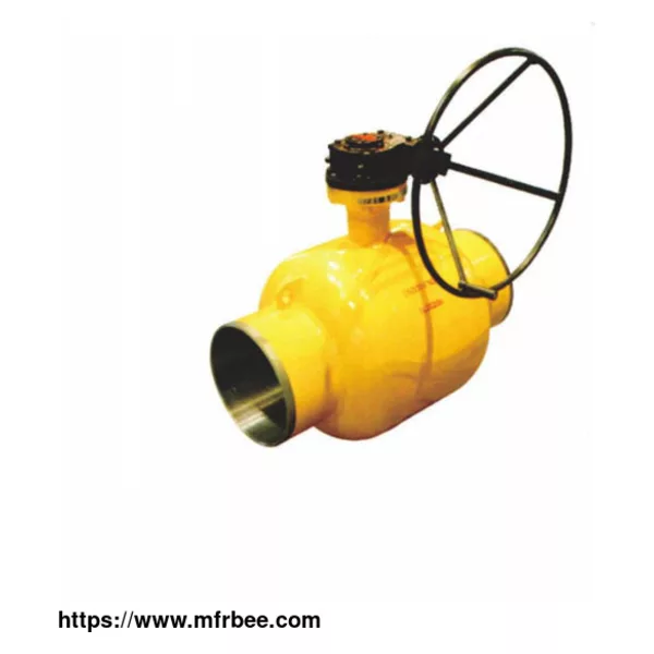 China Full Welded Ball Valve