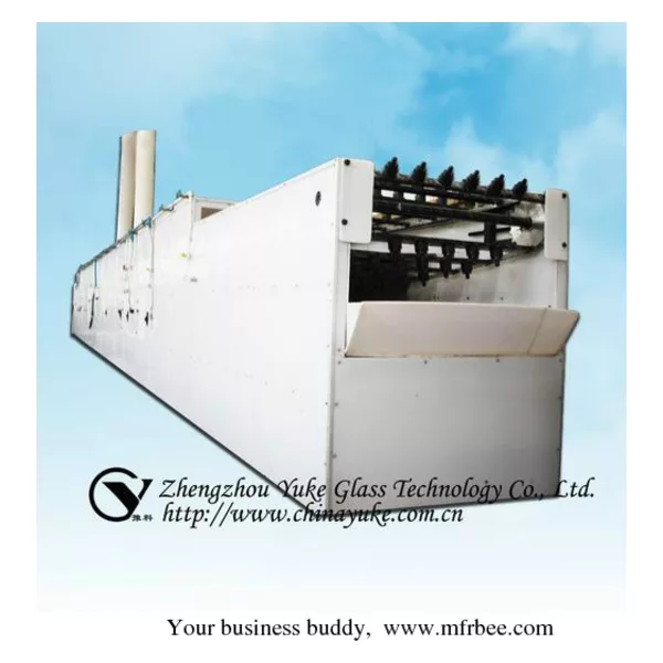 Wine bottle auto-frosting production line