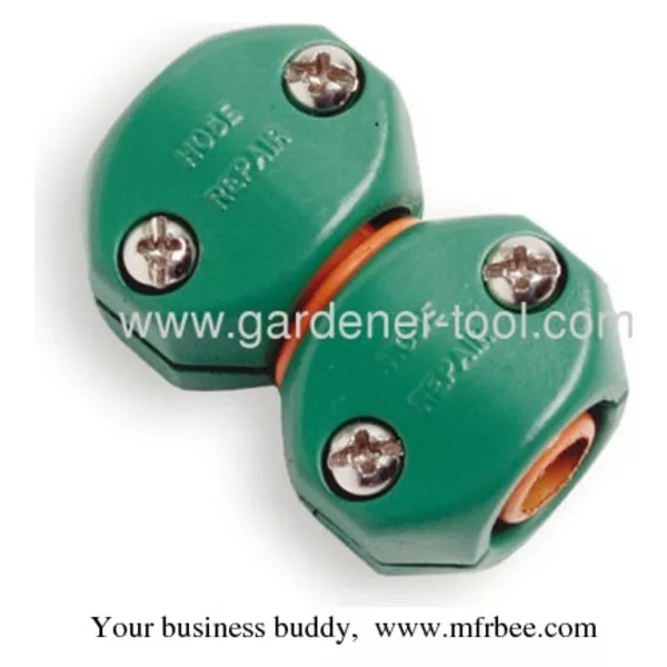 plastic garden hose repairer for repair 1/2" garden hose