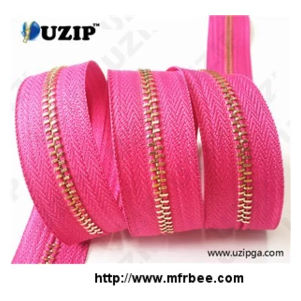 Automatic Lock Metal Zipper 3# 4# 5# #7 8# 10#